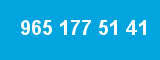 965 177 51 41 965 177 51 41